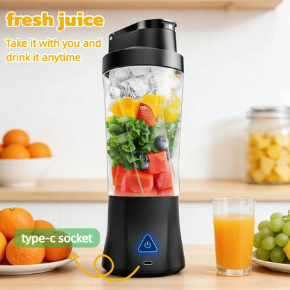 🍓 VeloraGo™ – Bezprzewodowy Blender 700ML USB-C